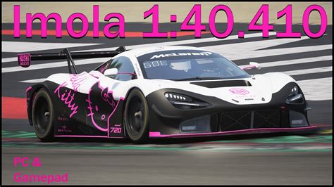 Assetto Corsa Competizione Mclaren 720s Imola 140410 Pc And Gamepad