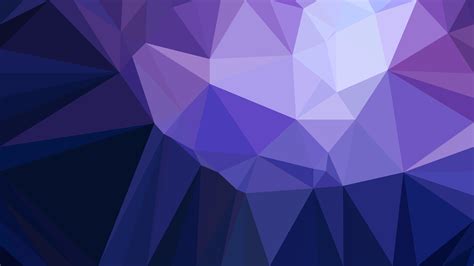 Free Dark Purple Geometric Polygon Background