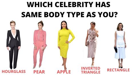 Celebrity Body Types Who Has Your Body Shape Youtube