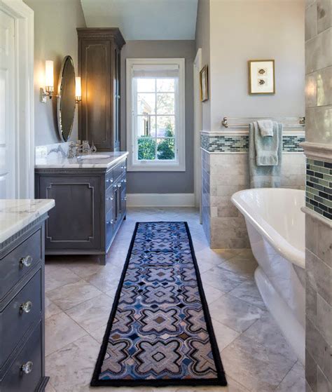 Slate floor tiles come in a range of earth tone colors that add a rustic touch to the patio or interior of your home. 37 light grey bathroom floor tiles ideas and pictures 2020