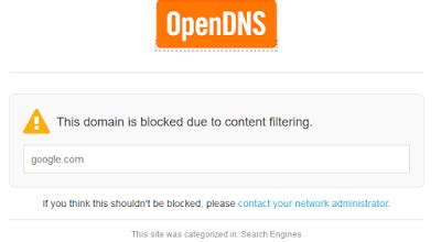 How To Solve This Domain Is Blocked Due To Content Filtering Error