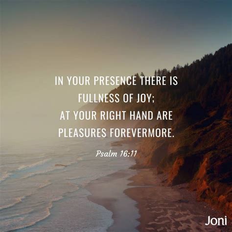 In Your Presence There Is Fullness Of Joy At Your Right Hand Are