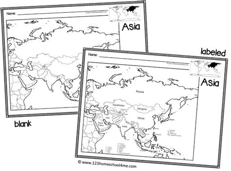 FREE Printable Blank Maps | Maps for kids, Printable maps, Geography