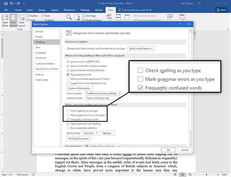 How To Turn Off Real Time Spell Check In Microsoft Word