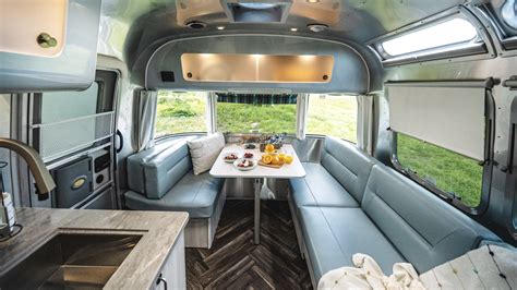 Inside International Exquisite Design With Luxurious Amenities Airstream