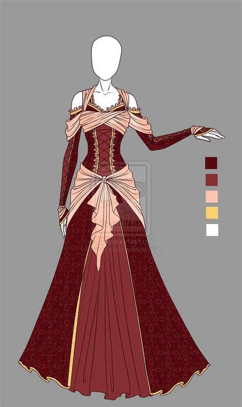 Pin By Yautja Queen On Character Outfit Ideas Drawing Clothes Dress