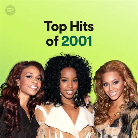 Top Hits Of 2001 Spotify Playlist
