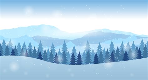 Download Winter Snow Landscape Royalty Free Vector Graphic Pixabay