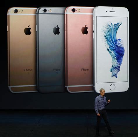 Apple Unveils New Versions Of Iphone 6 Photos The