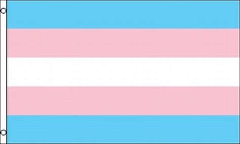 Transgender Pride Flag 3x5 Ft Banner Pink Blue Transsexual