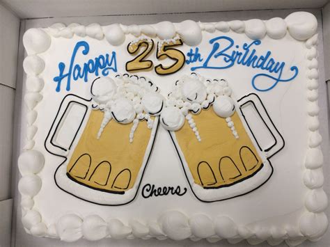 Beer Mugs Cake More Elegant Birthday Cakes Birthday Cakes For Men