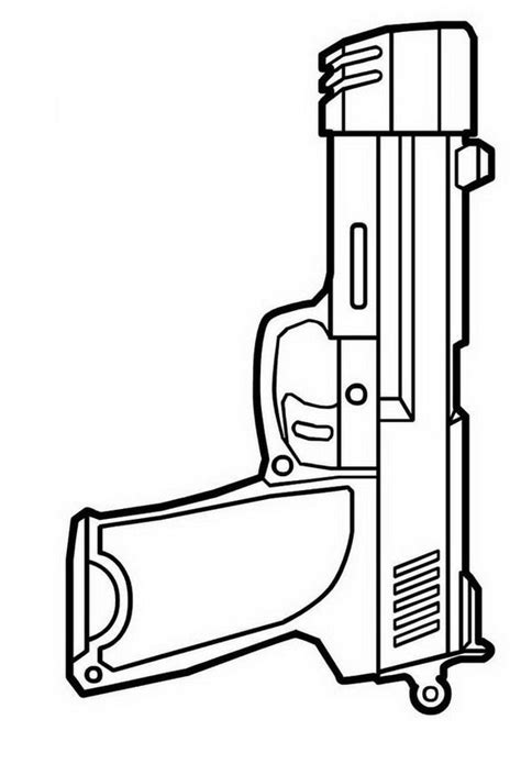 Dibujos De Pistolas Para Imprimir Y Colorear ~ Dibujos De Armas Para