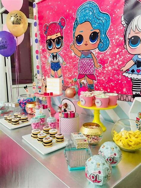 Lol Surprise Dolls Birthday Party Ideas Photo 1 Of 21 Catch My Party Surprise Party Themes