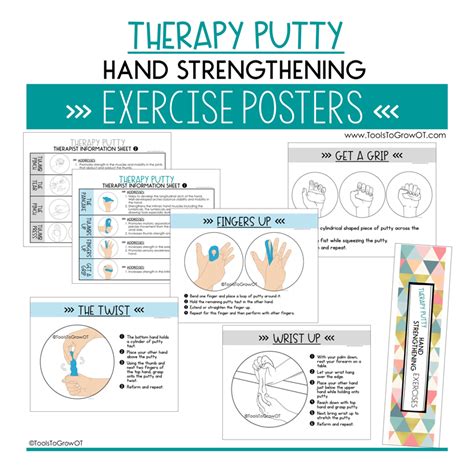 Hand Therapy Putty Exercises Therapy Putty Hand Therapy Theraputty