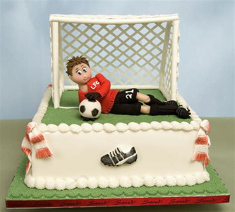 List of stunning soccer cake design image ideas that can inspire you to have custom cake designs for upcoming birthdays. Pin by Ira & Paul 2018 on Cake decorating ideas | Soccer ...