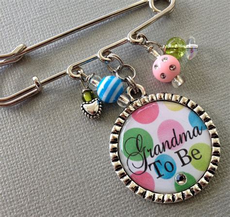 Grandma To Be Pin Aunt To Be Mom To Be Pin Personalized