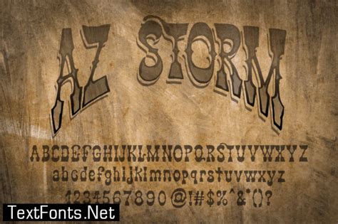 Az Storm Font