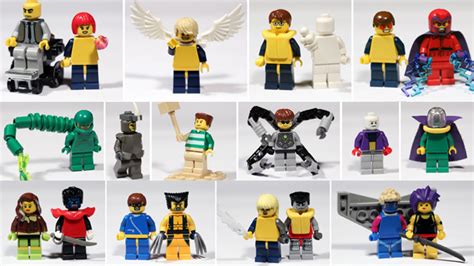 Marvel Superheroes Recreated As Custom Lego Minifigures Kotaku Australia