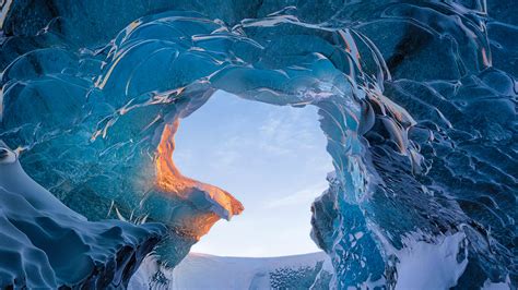 Skaftafell Ice Cave Iceland Wallpapers Hd Wallpapers Id 25146