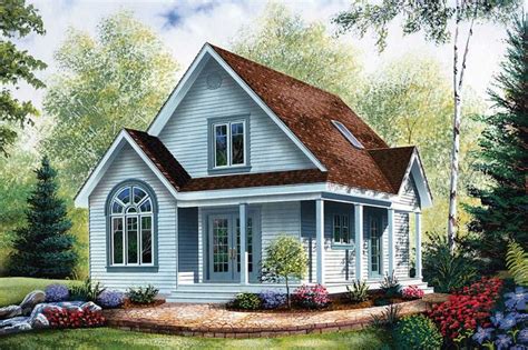 Plan 21093dr Country Charm With Wrap Around Porch Cottage Style