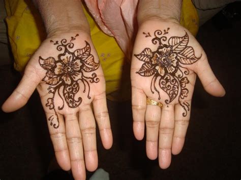 Flower Henna Designs Design