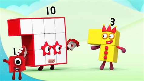 Numberblocks Three Plus Ten Learn To Count Learning Blocks Youtube