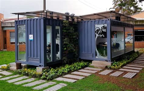 Oficinas En Contenedores Mar Timos World Container Homify Casas De