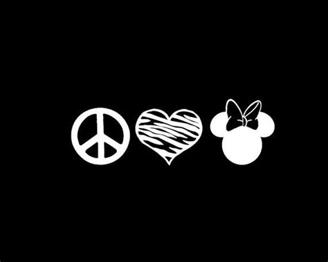 Free Free 90 Peace Love Mickey Svg SVG PNG EPS DXF File