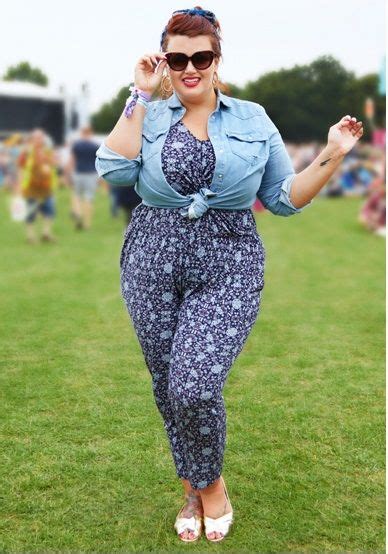 georgina horne rocking her evans outfit at isle of wight festival plus size girls plus size