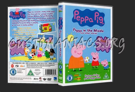 Peppa Pig Piggy In The Middle Dvd Cover Dvd Covers And Labels By