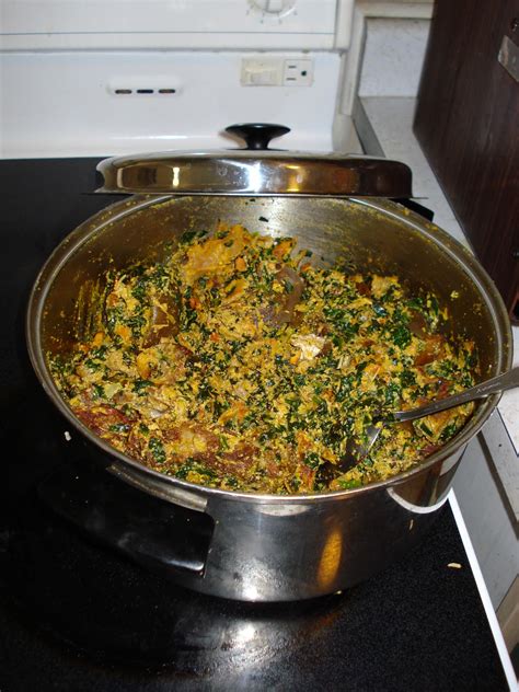 Find out how to cook egusi soup with this egusi soup recipe. ECV Ontario: "A-goose-ee?" - From West Africa to South ...