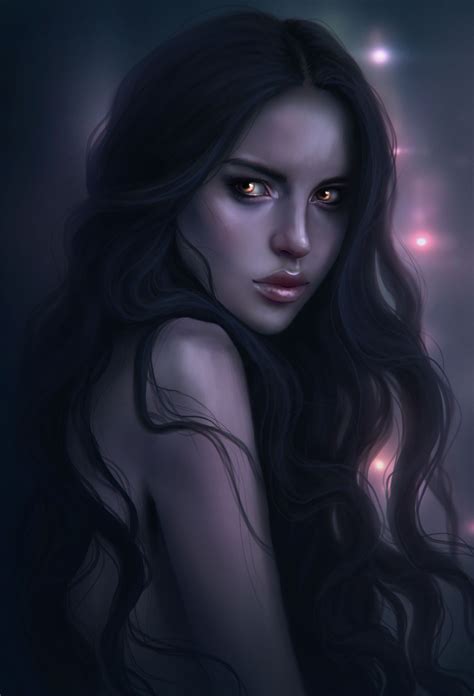 Lights By Pytonpyton On Deviantart Fantasy Art Women Digital Art Girl Dark Fantasy