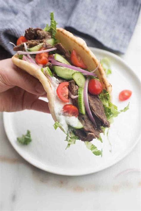 Slow Cooker Beef Gyros With Tzatziki Whitley Orgoods