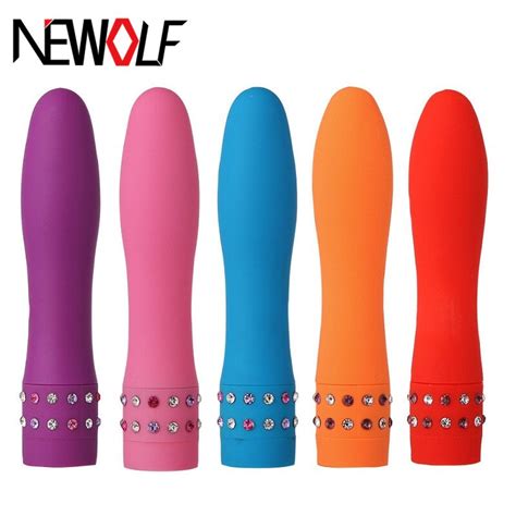100 Waterproof Multi Speed Vibrating Diamond Vibrators Sex Bullet Adult Sex Toys For Woman Sex