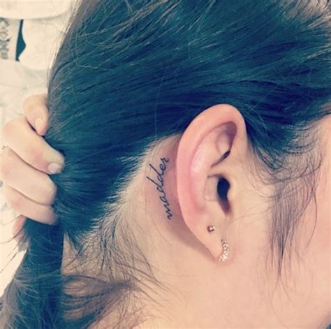 Check out the hidden meanings behind these 11 prison tattoos. 50+ Cute Behind The Ear Tattoos For Women (2021) Small Designs