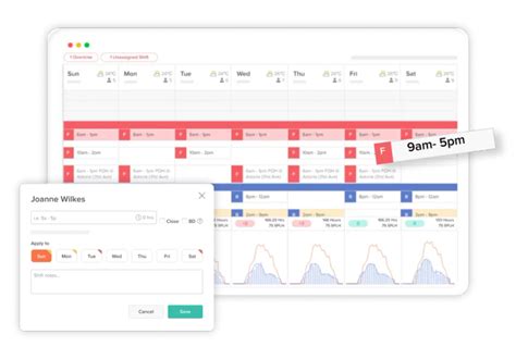 Free Restaurant Schedule Excel Template 7shifts 7shifts