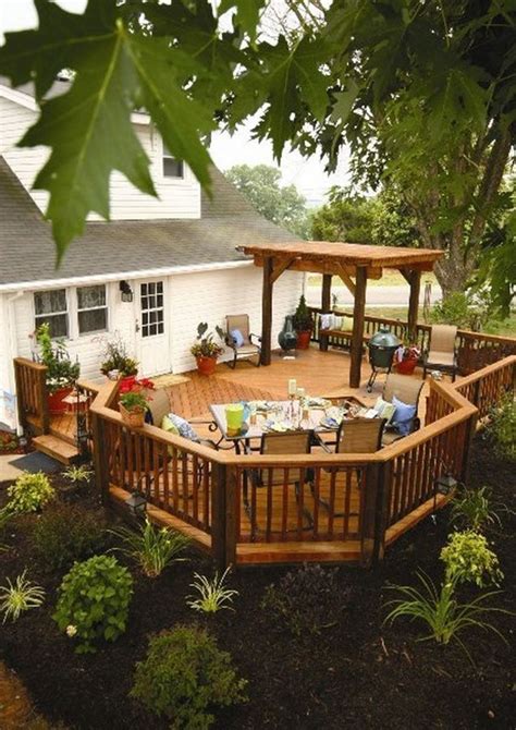 Most attach to the house or wrap around a pool, providing a platform when designing your backyard deck, there are key questions you should ask. Top 25+ Innovative Deck Ideas That You Never Seen Before ...