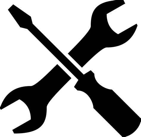 Tools Clipart Black And White Clip Art Library