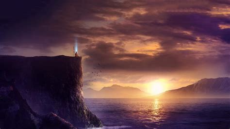 Free Download Fantasy Sunset Wallpapers And Background Images Stmednet