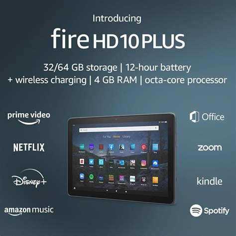⚡️ Amazon Fire Hd 10 Plus Tablet 11th Generation 2021 Release 101