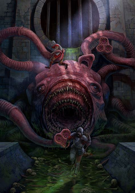 Gwent Contest Zeugl By Atanas Lozanski Fantasy Monster Creature Art