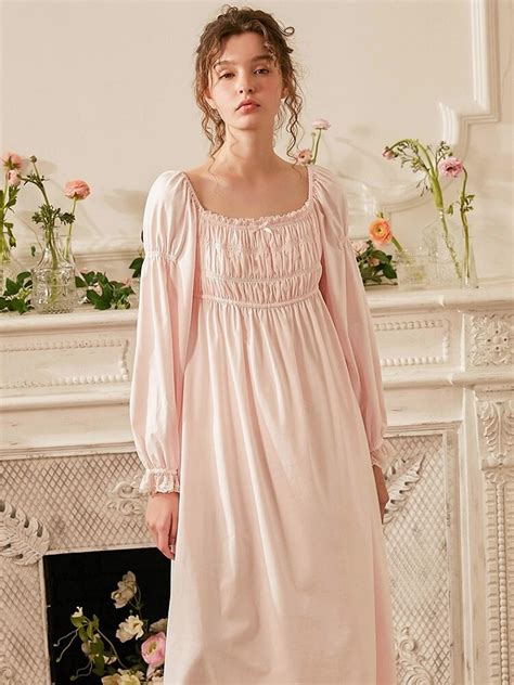 Vintage Victorian Cotton Nightgown Plus Size Clothing Etsy
