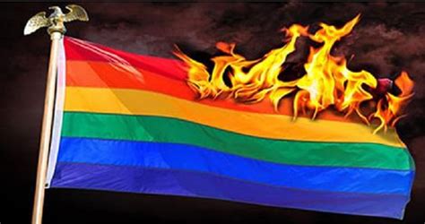 You can't just go around ripping down other people's flags and burning them with impunity. HS football players suspended after burning gay Pride flag ...