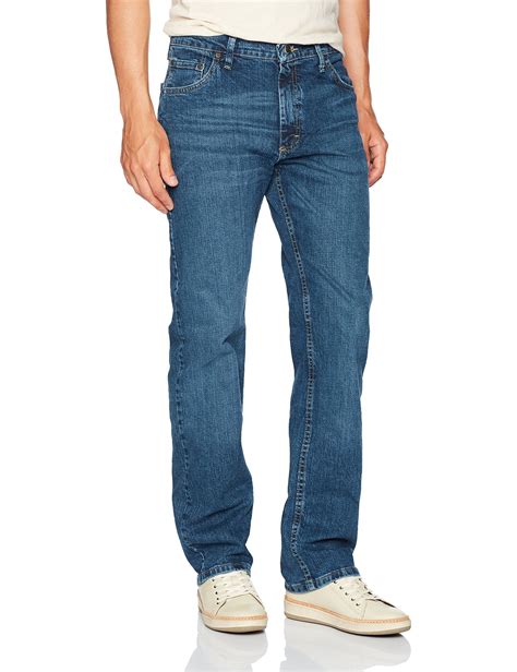 Wrangler Mens Jeans 32x30 Mid Rise Straight Leg Stretch 32 Walmart