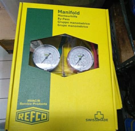 Jual Manifold Refco R32 R410 Set Selang 3 Warna Di Lapak TUNAS BARU