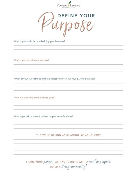 Activities For Finding Your Purpose