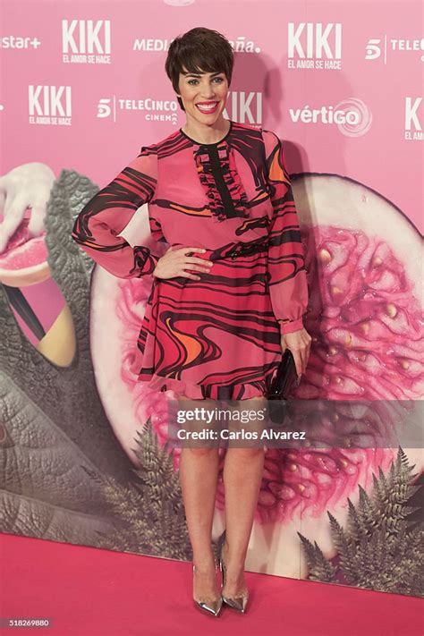 Spanish Actress Nerea Garmendia Attends Kiki El Amor Se Hace News
