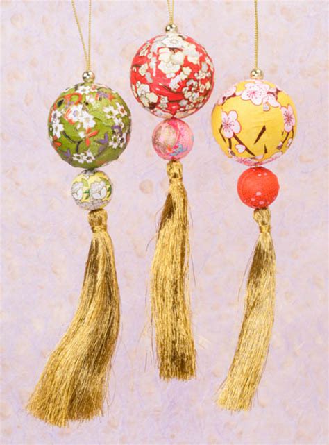 One that caught our eye is the twin dragon almond cookies. Paper Tassel Ornaments | Home Décor | Christmas ...