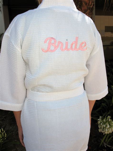 Personalized Bridal Robe Monogrammed Robes Personalized Bath Robes