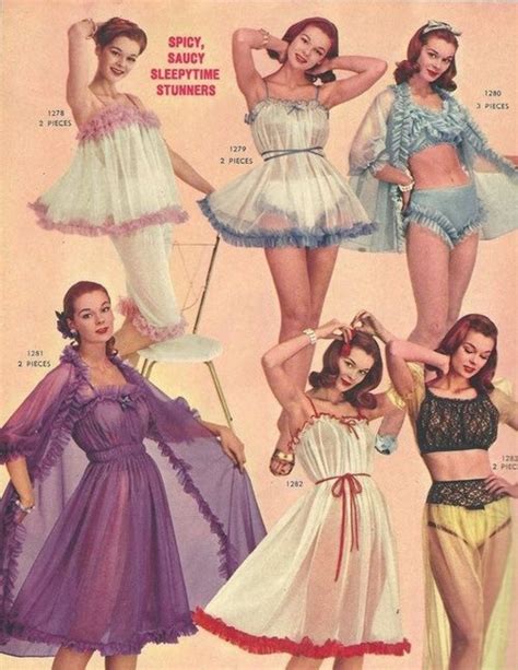 Vintage Lingerie Catalogs For Women